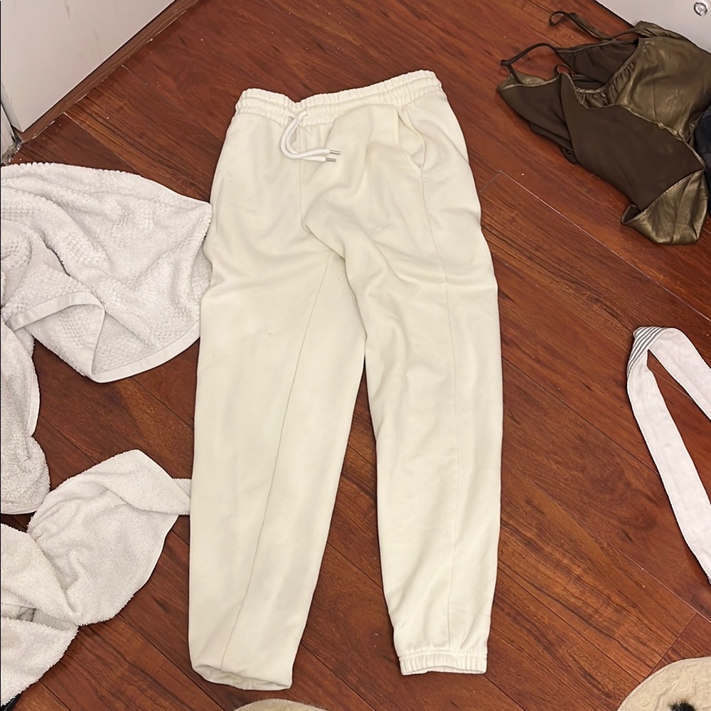 Forever 21 Off-White Joggers